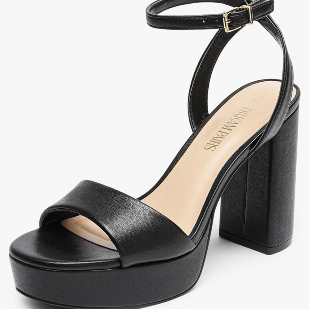 Dream pair platforms chunky heel